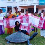 Gamocha-Group-2|Black-Softshell-Turtles-Nagshankhar-Temple|Gomacha-Threads|Gamocha-Group|Gamocha-Weaving|Pranali-Das